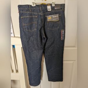 Lee Relaxed Fit Straight Leg Fleece Lined 38x30